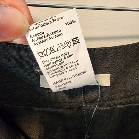 Gerard Darel Pleated Blade Panel Midi Wool Skirt - Picture 6 of 7